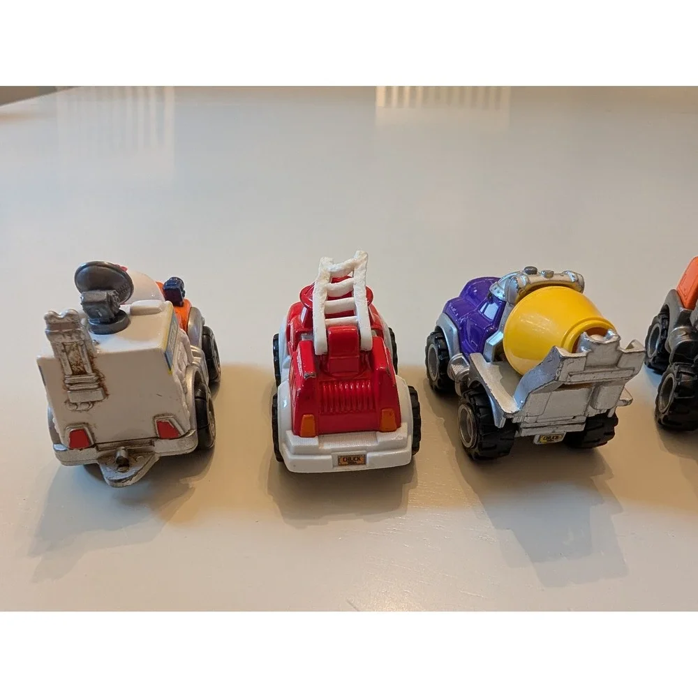 Tonka Chuck & Friends Toy Trucks Multi 2000 Maisto Diecast Lot of 7